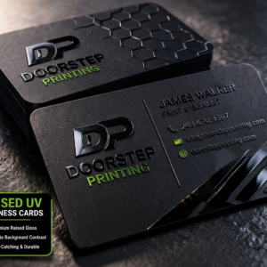 Raised Spot UV Business Cards